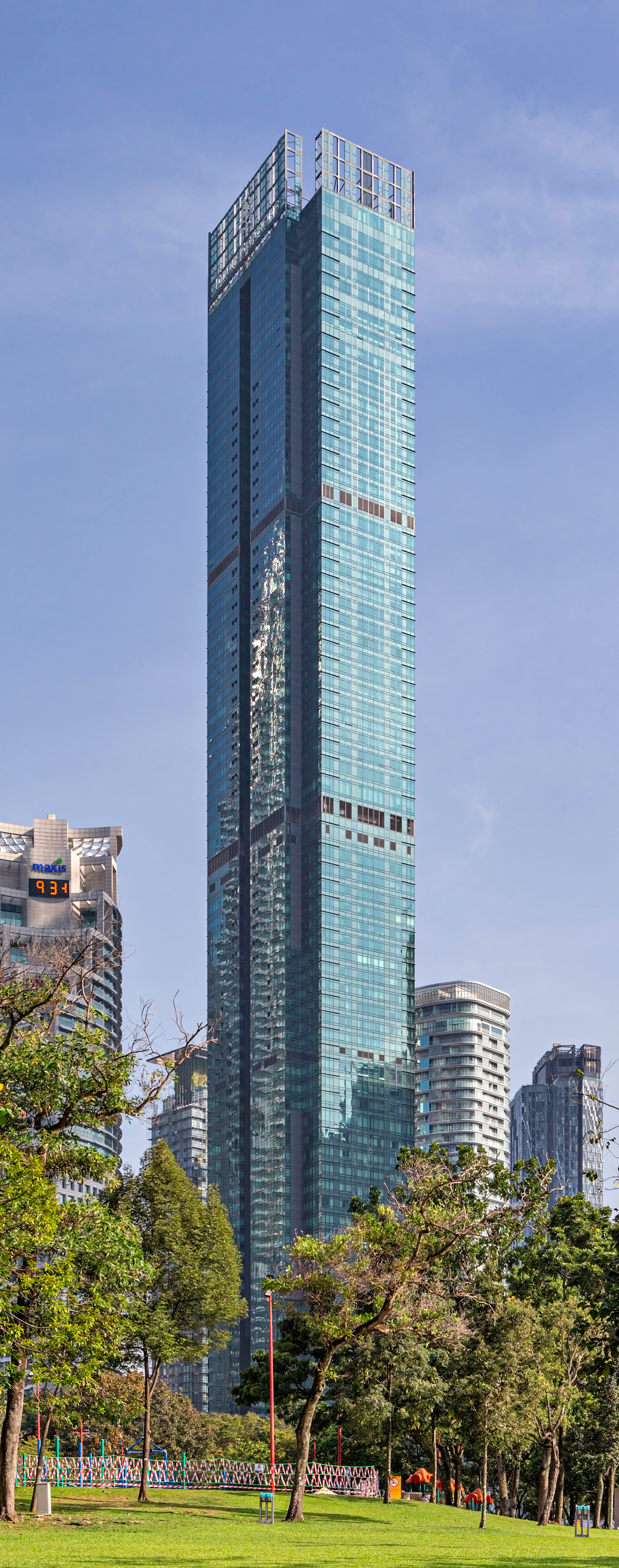 Four Seasons Place, Kuala Lumpur - View from the southeast. © Mathias Beinling